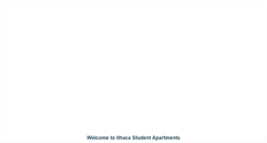 Desktop Screenshot of ithacastudentapartments.com